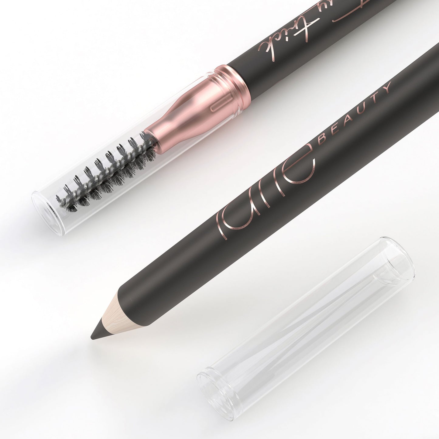 Powder eyebrow pencil